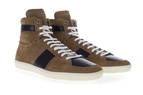 ysl mens sneakers 2015|saint laurent suede sneakers.